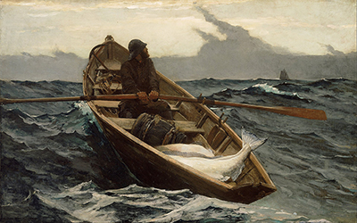 The Fog Warning Winslow Homer